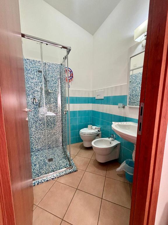 Koupelna v ubytování Hotel '904