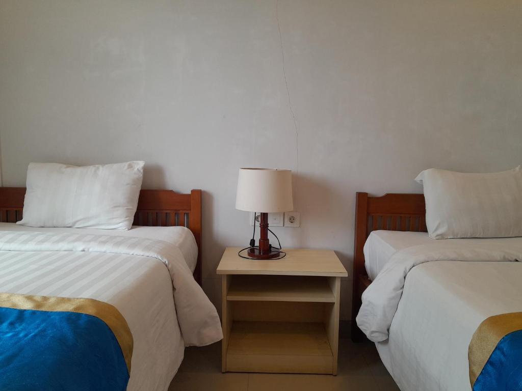 Hotel Dhyana Pura - Tweepersoonskamer Met 2 Aparte Bedden