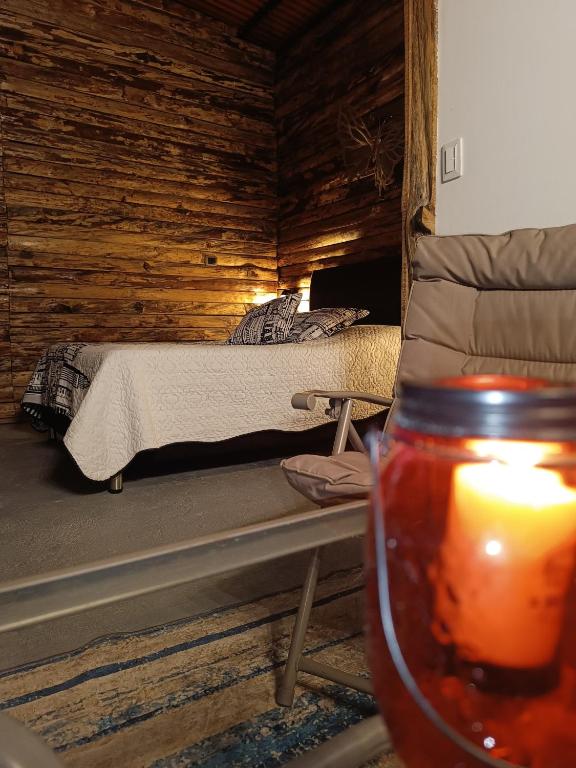 Ένα ή περισσότερα κρεβάτια σε δωμάτιο στο YARUMOS ECO EXPERIENCE