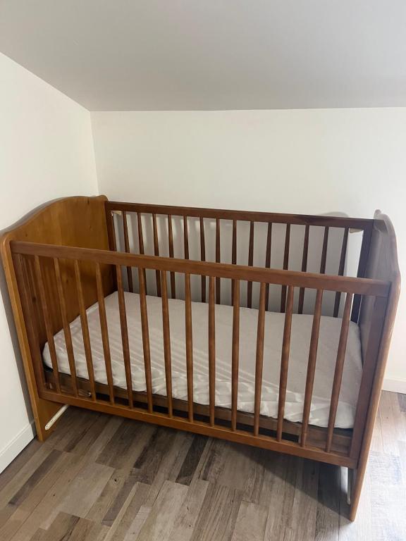 Postel nebo postele na pokoji v ubytování Gîte1 pour 6 personnes
