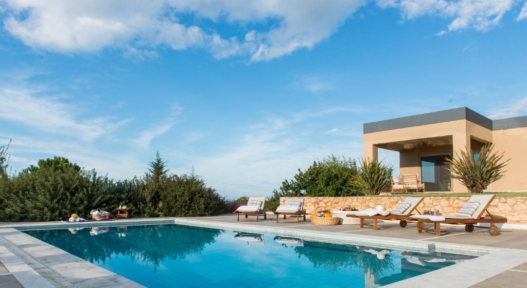 Villa Mariposa - panoramic sea view - near Chania city photo photo 4