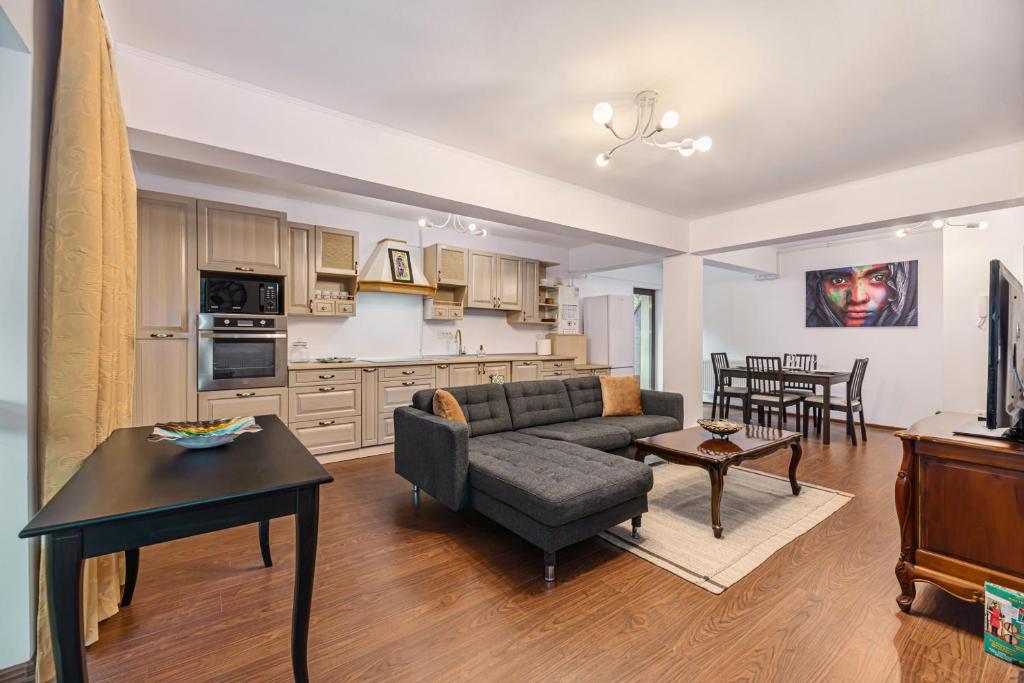 Køkken eller tekøkken på Apartament Tyana