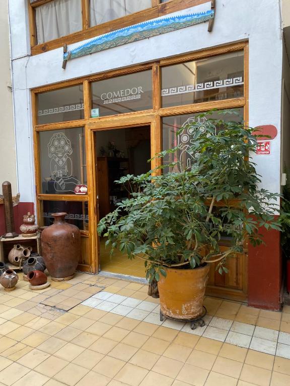 Exteriér nebo vchod ubytování Hostal San Fransiskuni