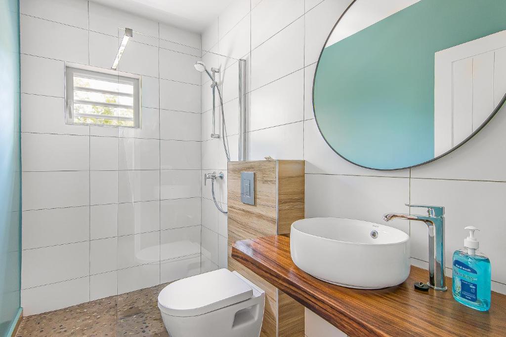 Koupelna v ubytování Kakina Lodges Jan Thiel