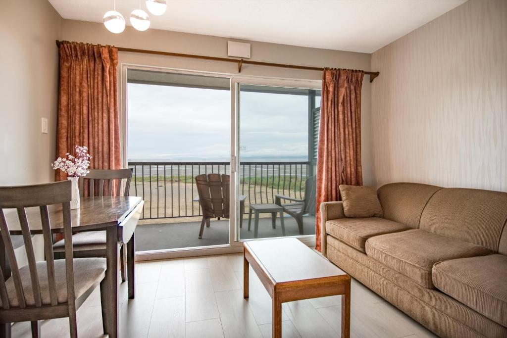 Balkón nebo terasa v ubytování Sea Edge Motel