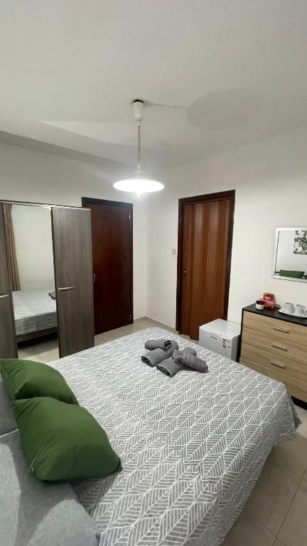 Postel nebo postele na pokoji v ubytování Amery R1