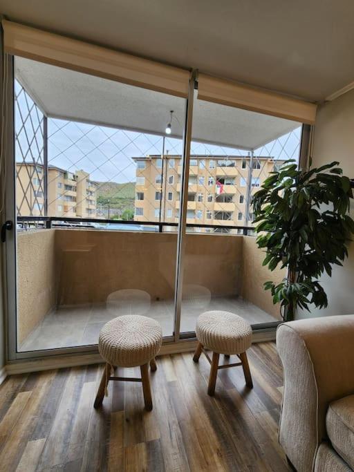 Posezení v ubytování Moderno y céntrico departamento