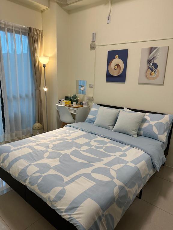 Voodi või voodid majutusasutuse Ten house toas