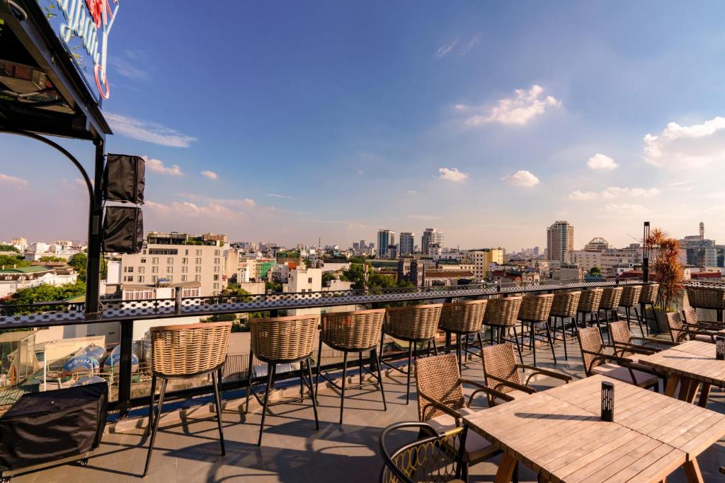 Balkón nebo terasa v ubytování Minerva Premium Hotel