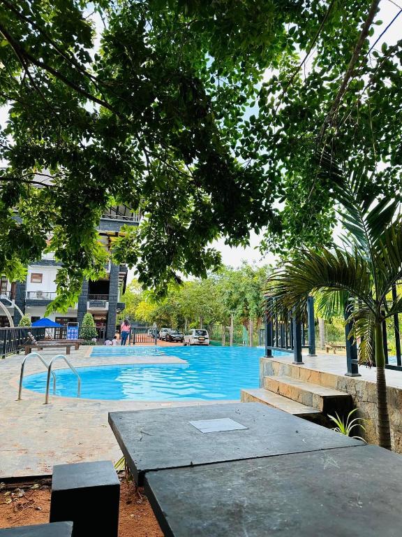 Bazén v ubytování Sigiriya Kingdom Resort nebo v jeho okolí