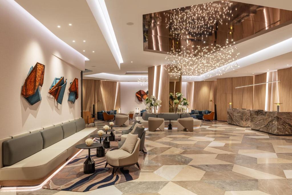 Istumisnurk majutusasutuses Sheraton Mall of the Emirates Hotel, Dubai