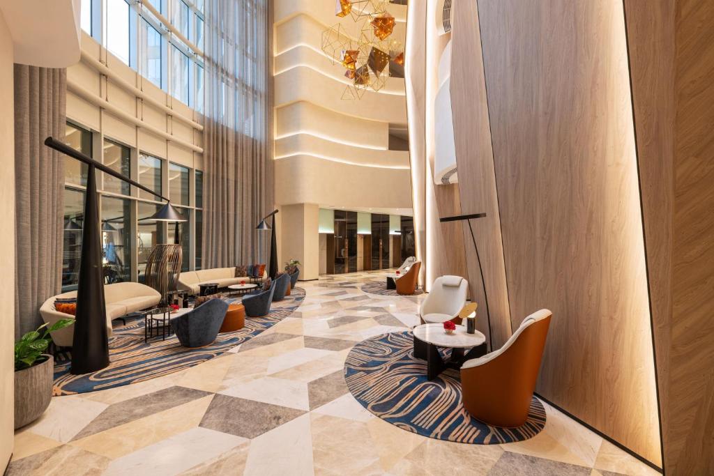 Istumisnurk majutusasutuses Sheraton Mall of the Emirates Hotel, Dubai