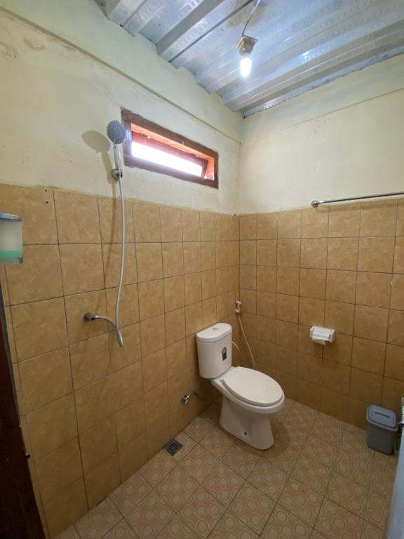 Koupelna v ubytování Pieter homestay