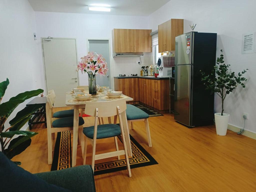 Η κουζίνα ή μικρή κουζίνα στο Maria Homestay Alanis
