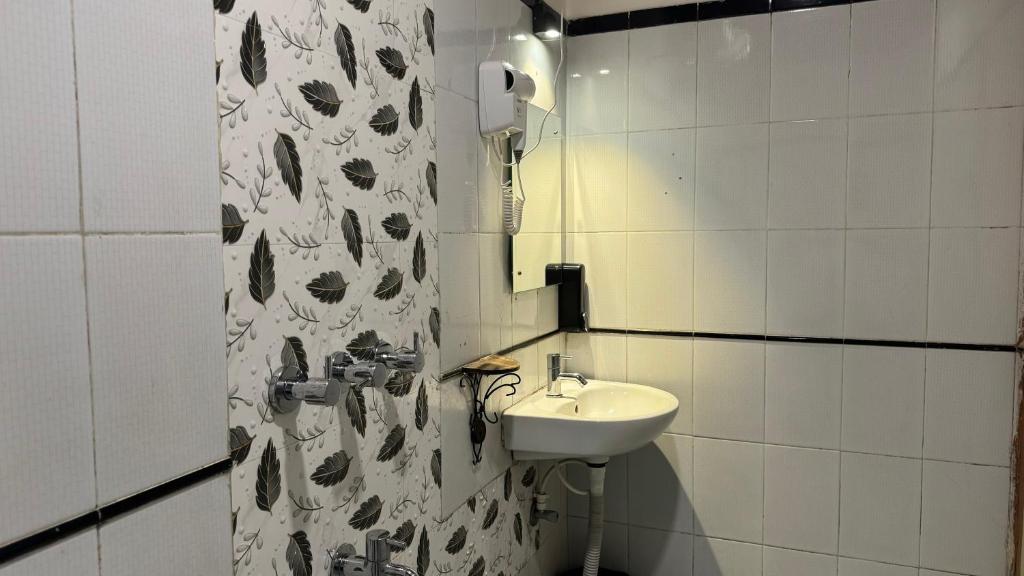 Koupelna v ubytování Hotel Insta 18