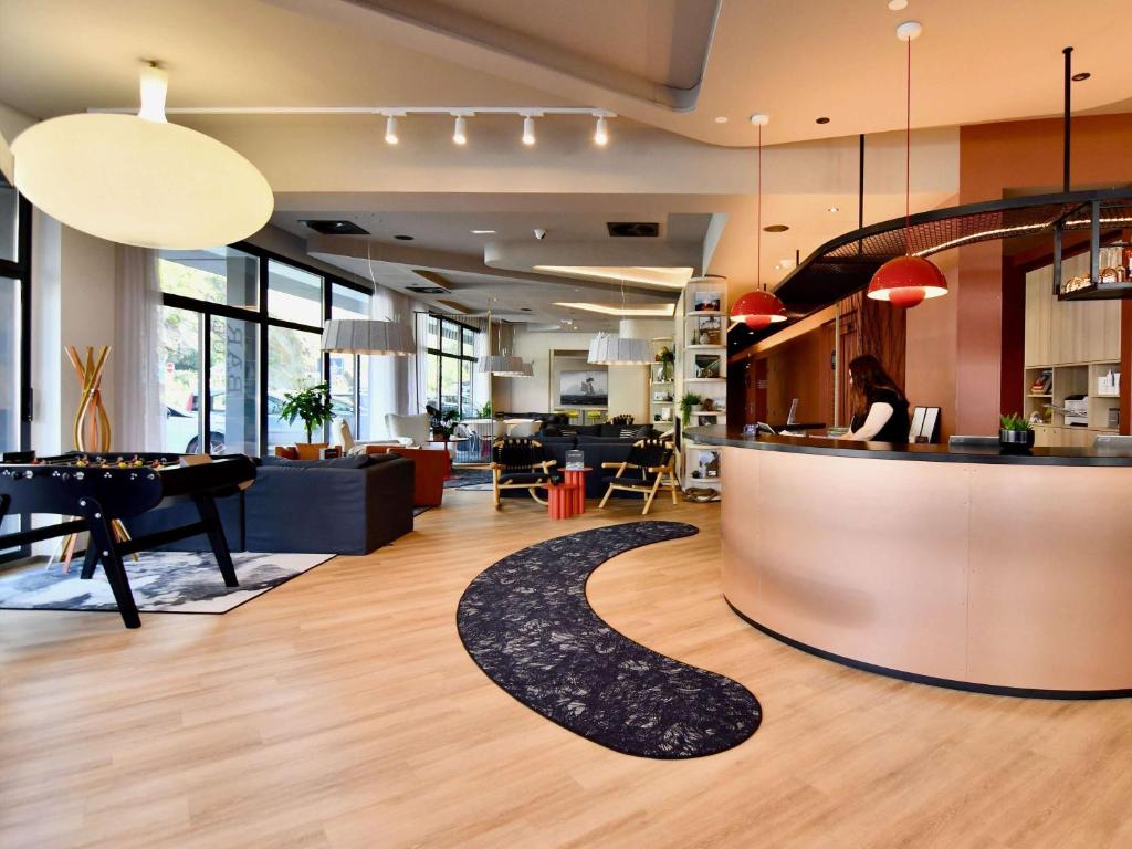 Posezení v ubytování ibis Styles Brest Centre Port