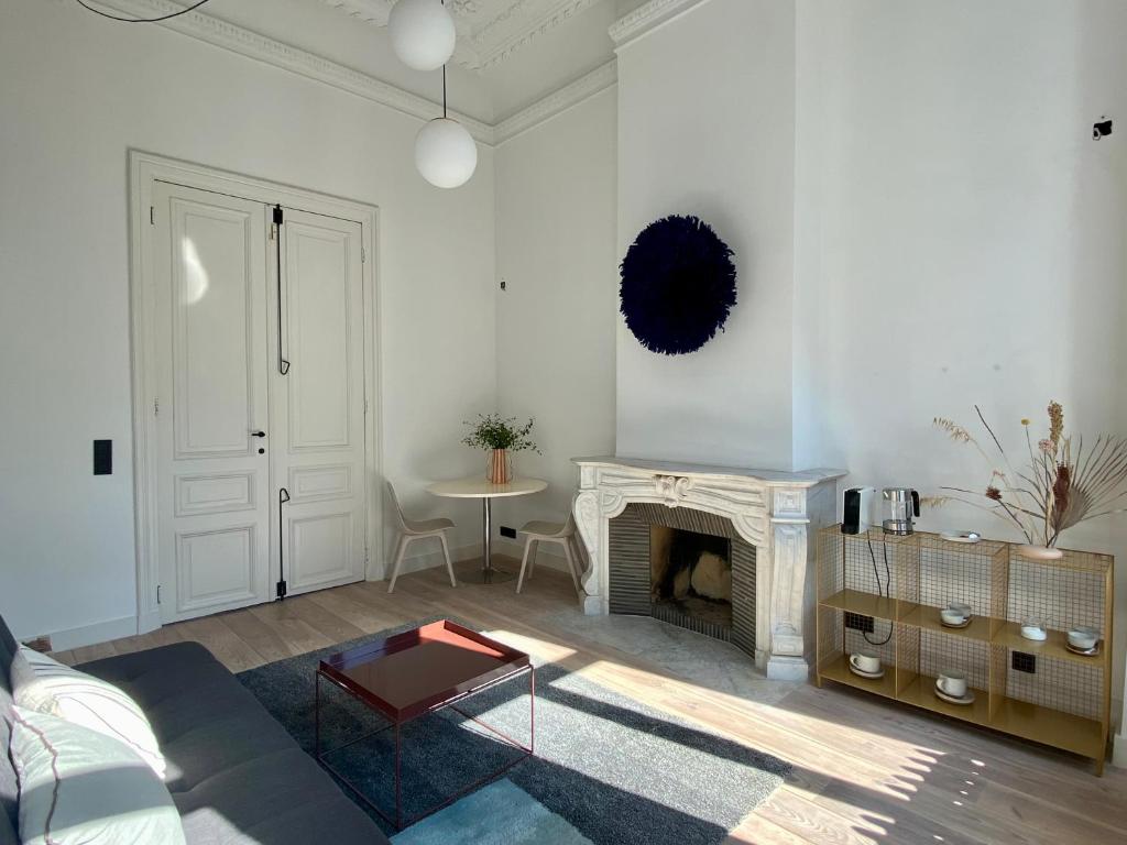 Posezení v ubytování Canopée guesthouse