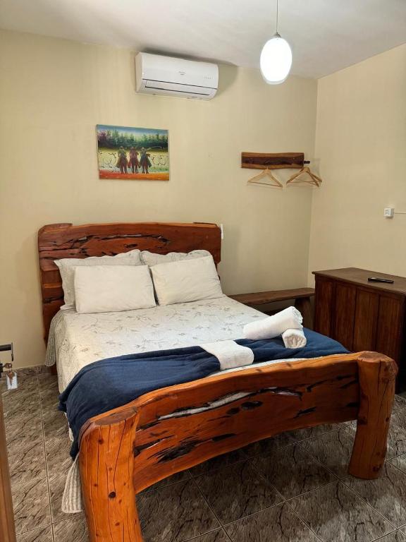Postel nebo postele na pokoji v ubytování Suítes Boa Viagem
