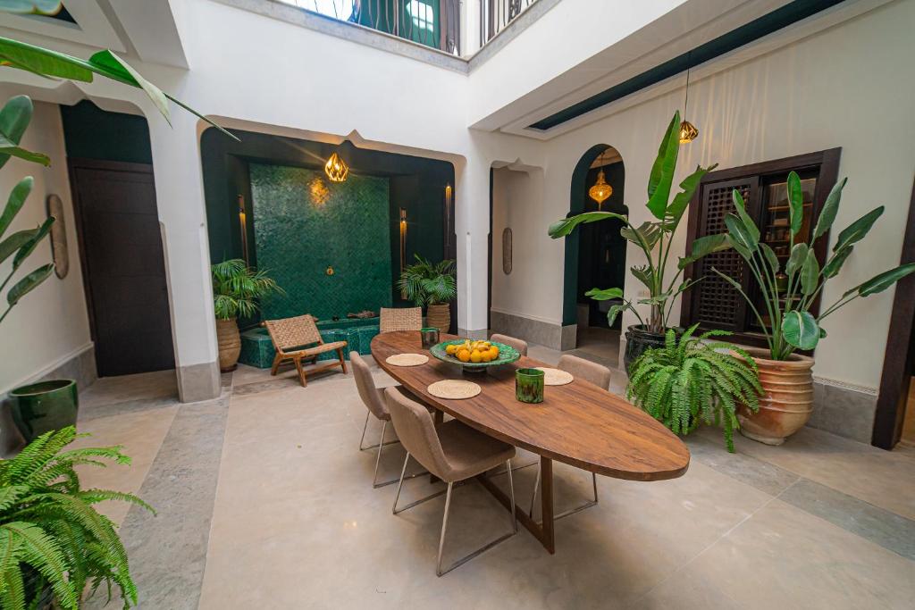 Fotografie z fotogalerie ubytování Riad Sabrawa v Marrákéši