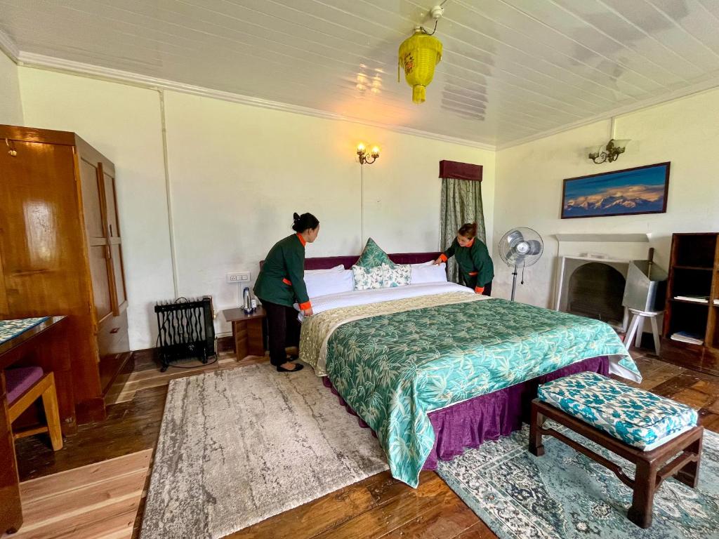 Yule Tea Retreat, Darjeeling - Habitación Doble Con Vista A La Montaña