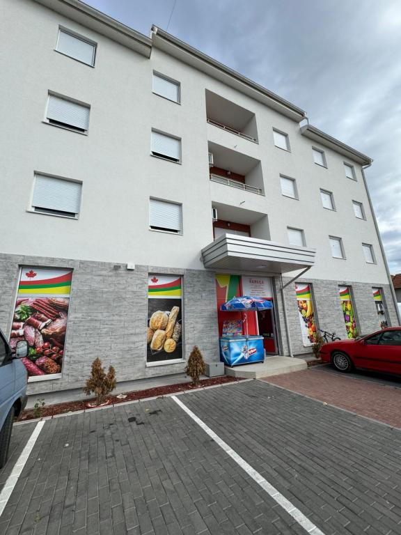 Budova, kde se apartmán nachází