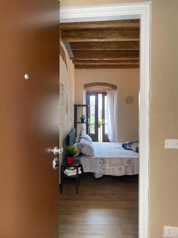 Postel nebo postele na pokoji v ubytování Borgo Antico