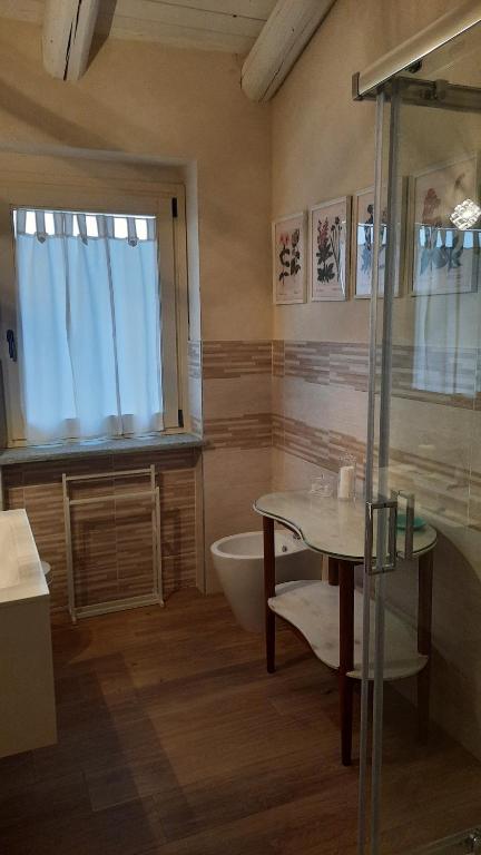 Koupelna v ubytování Casa Nonna Ada