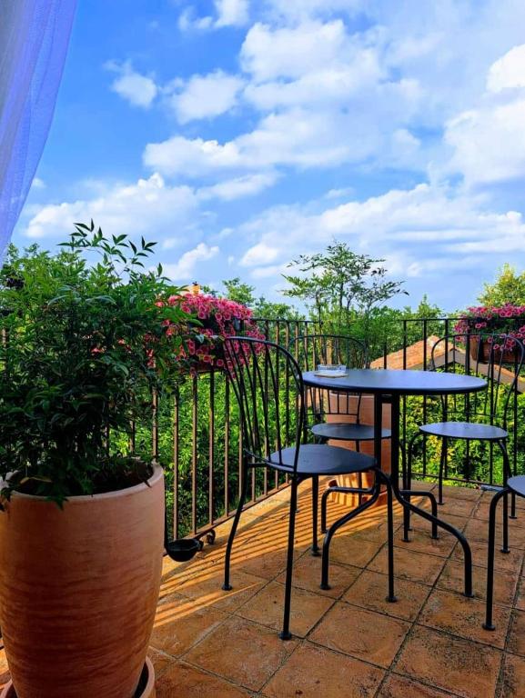 Balkón nebo terasa v ubytování Casa Nonna Ada