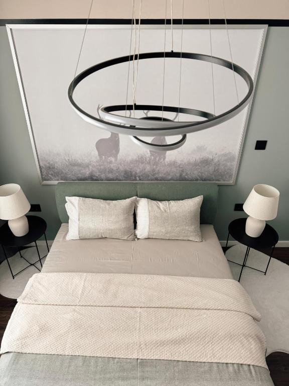 Krevet ili kreveti u jedinici u okviru objekta Premium Line Apartman