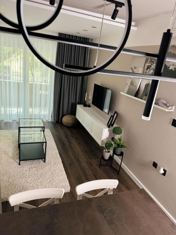 Krevet ili kreveti u jedinici u okviru objekta Premium Line Apartman