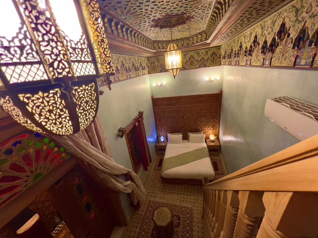 Koupelna v ubytování Riad Al Fassia Palace
