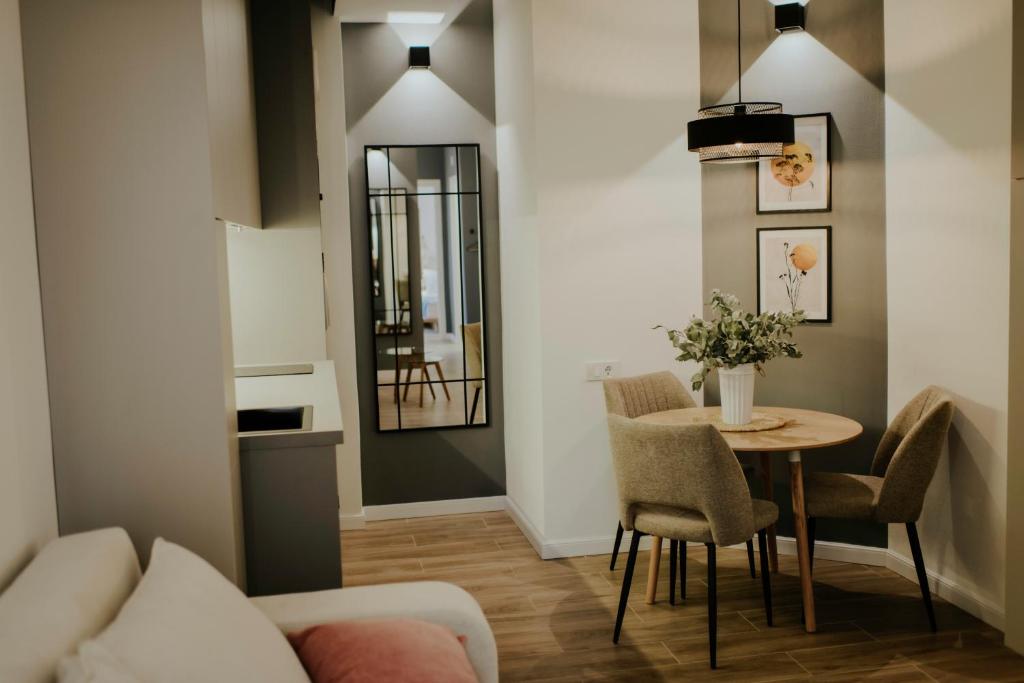 Posezení v ubytování Skyline Luxury Suites