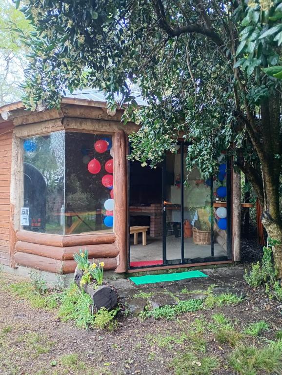Zahrada ubytování Hostal Quillelhue