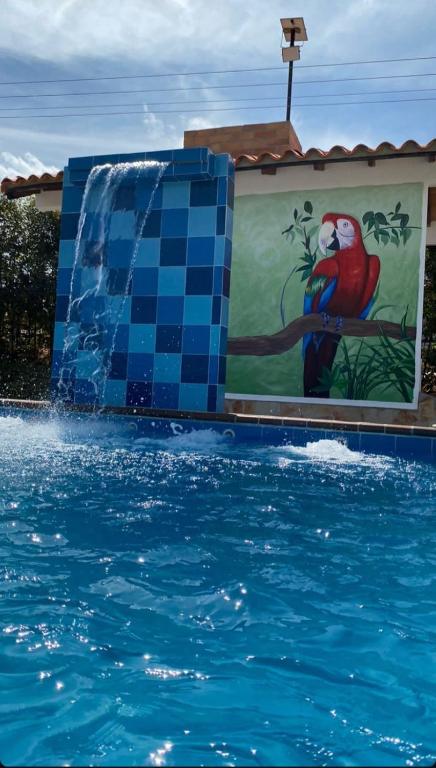 Bazén v ubytování Hacienda El Encanto nebo v jeho okolí