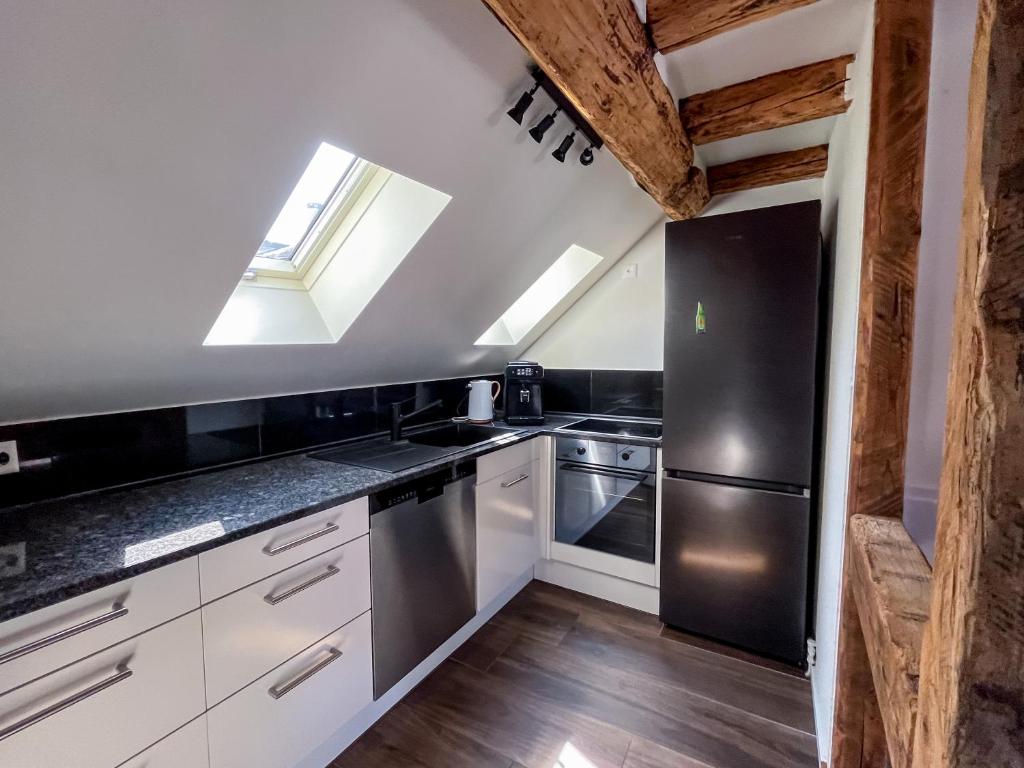 A cozinha ou kitchenette de stattHotel