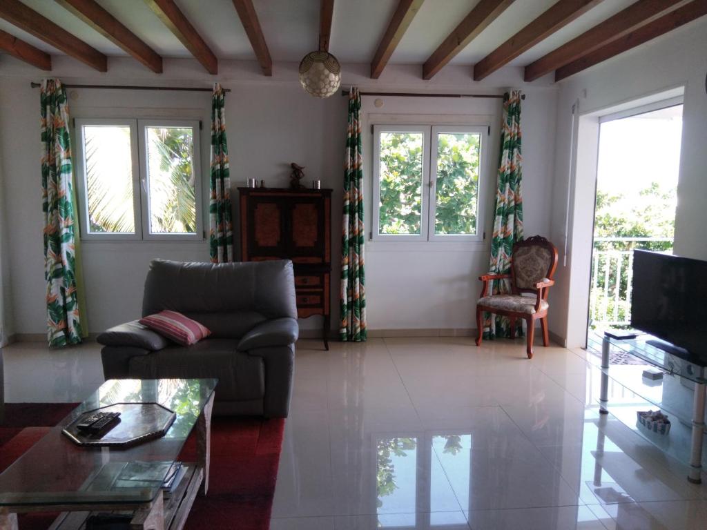 Posezení v ubytování Kote mer Villa Bayside
