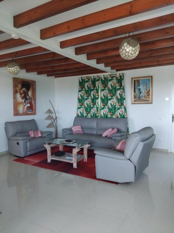 Posezení v ubytování Kote mer Villa Bayside