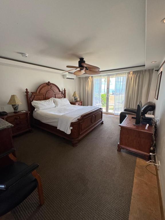 Postel nebo postele na pokoji v ubytování Hotel Coral Reef