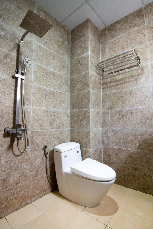 Koupelna v ubytování Kim Ngân II hotel