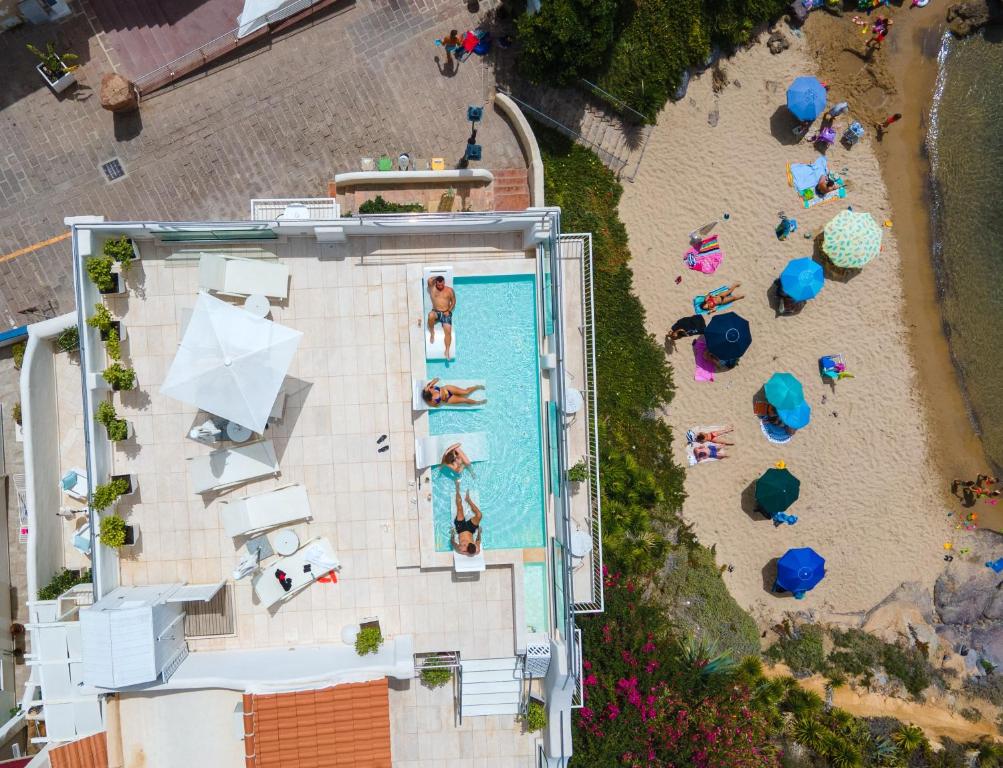 Bazén v ubytovaní Relais La Ghinghetta alebo v jeho blízkosti