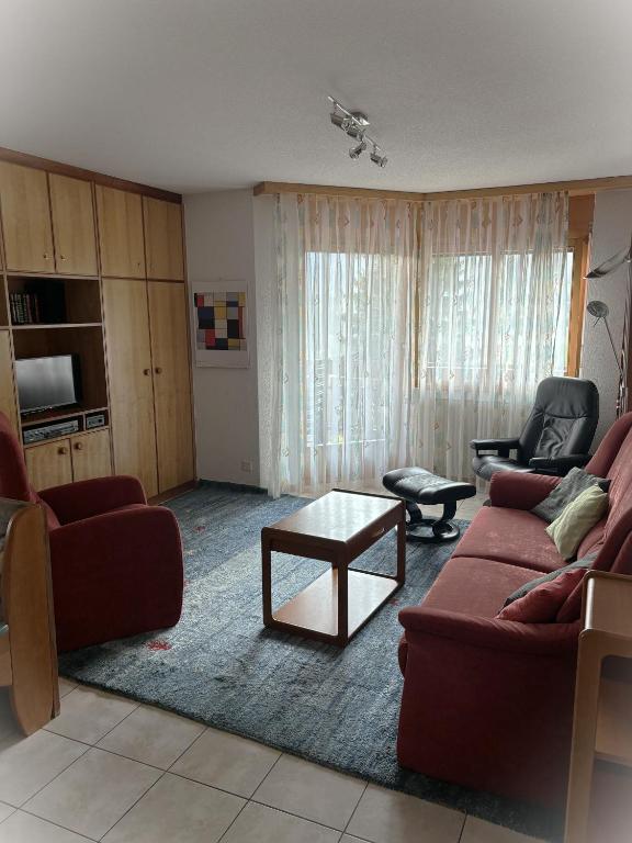 Posezení v ubytování Residenz Darianne Leukerbad