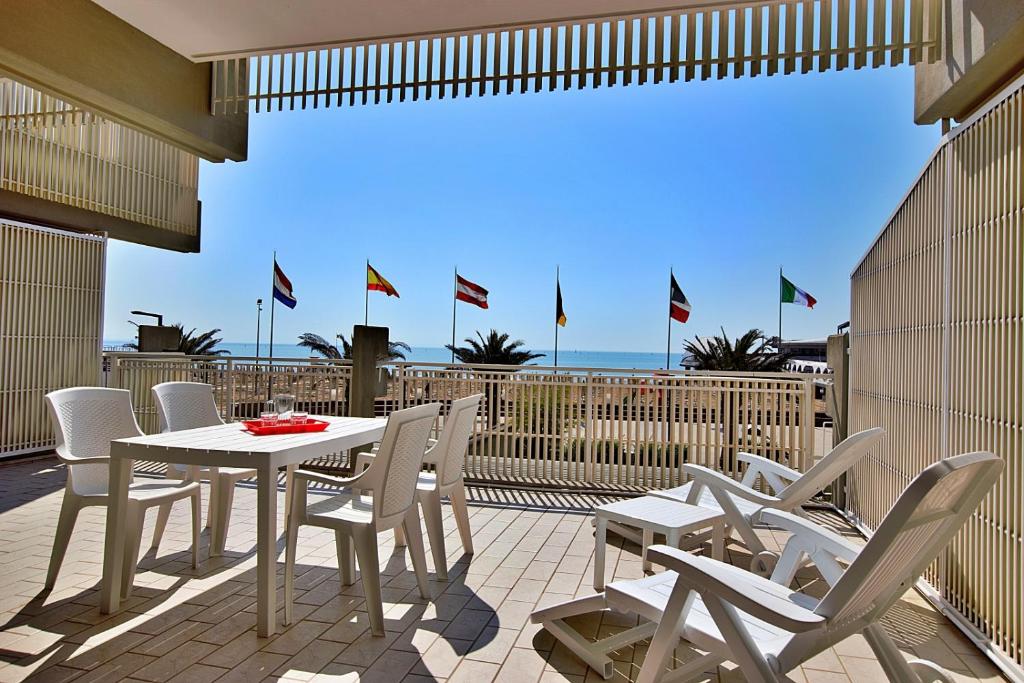 Residence Spiaggia - Appartement D'une Chambre Avec Vue Sur La Mer