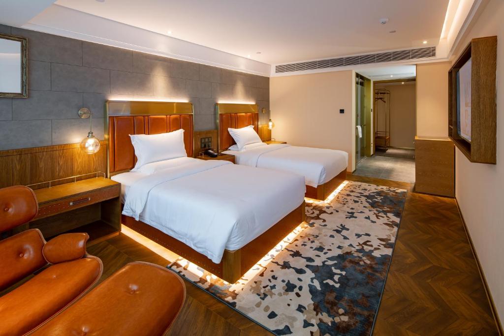 ELITE Hotel Taikoo Hui Plaza Gangding Metro Station Branch - Free Shuttle Bus to Canton Fair Complex During Canton Fair Period - Pinzhi Twin Room