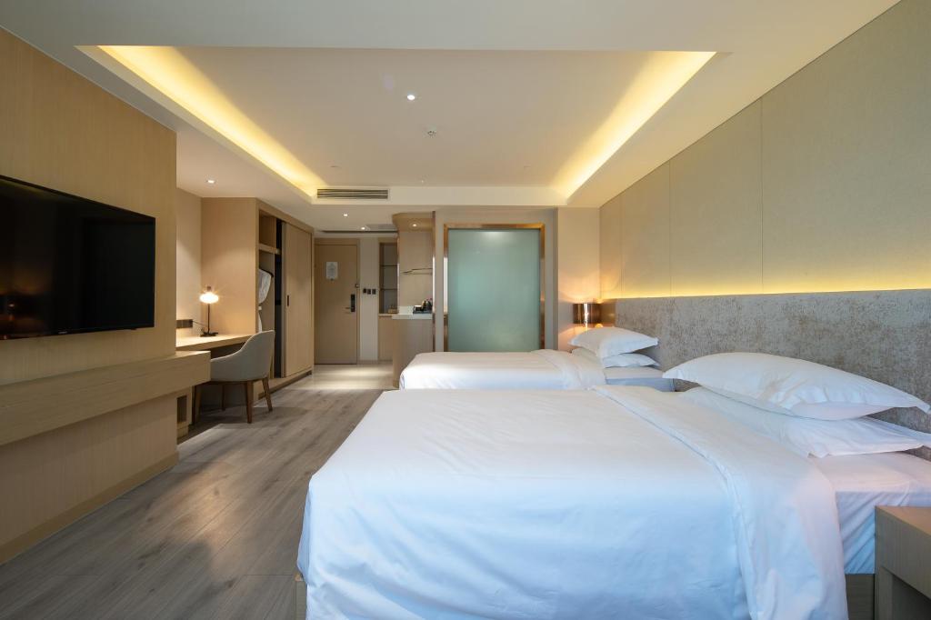 ELITE Hotel Taikoo Hui Plaza Gangding Metro Station Branch - Free Shuttle Bus to Canton Fair Complex During Canton Fair Period - Salle Jumelle Des Rupines