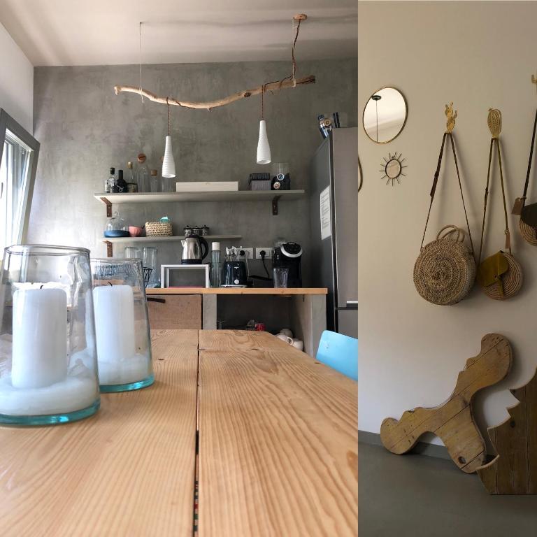 Kuchyň nebo kuchyňský kout v ubytování Casitamia b&b