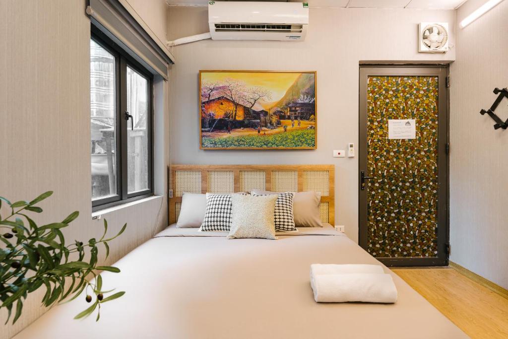 Ένα ή περισσότερα κρεβάτια σε δωμάτιο στο Super Location Old Quater Central