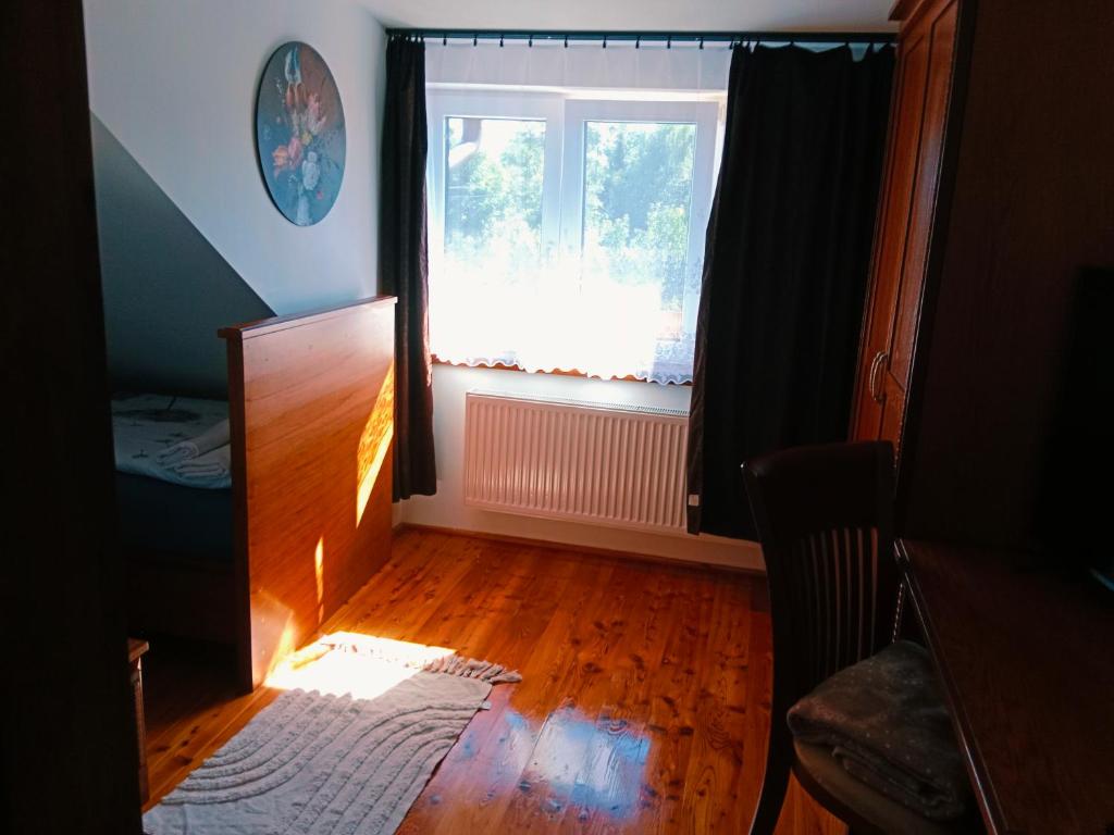 Postel nebo postele na pokoji v ubytování Penzion Václav