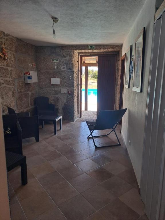 Posezení v ubytování Quinta Do Quetrofe