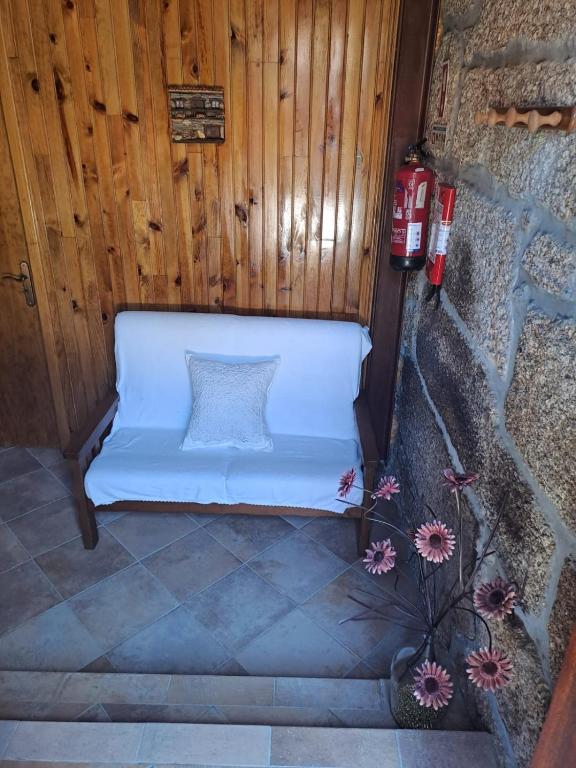 Posezení v ubytování Quinta Do Quetrofe