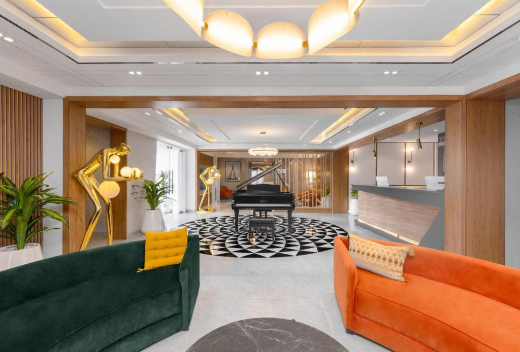 Posezení v ubytování Ivy Lush Hotel